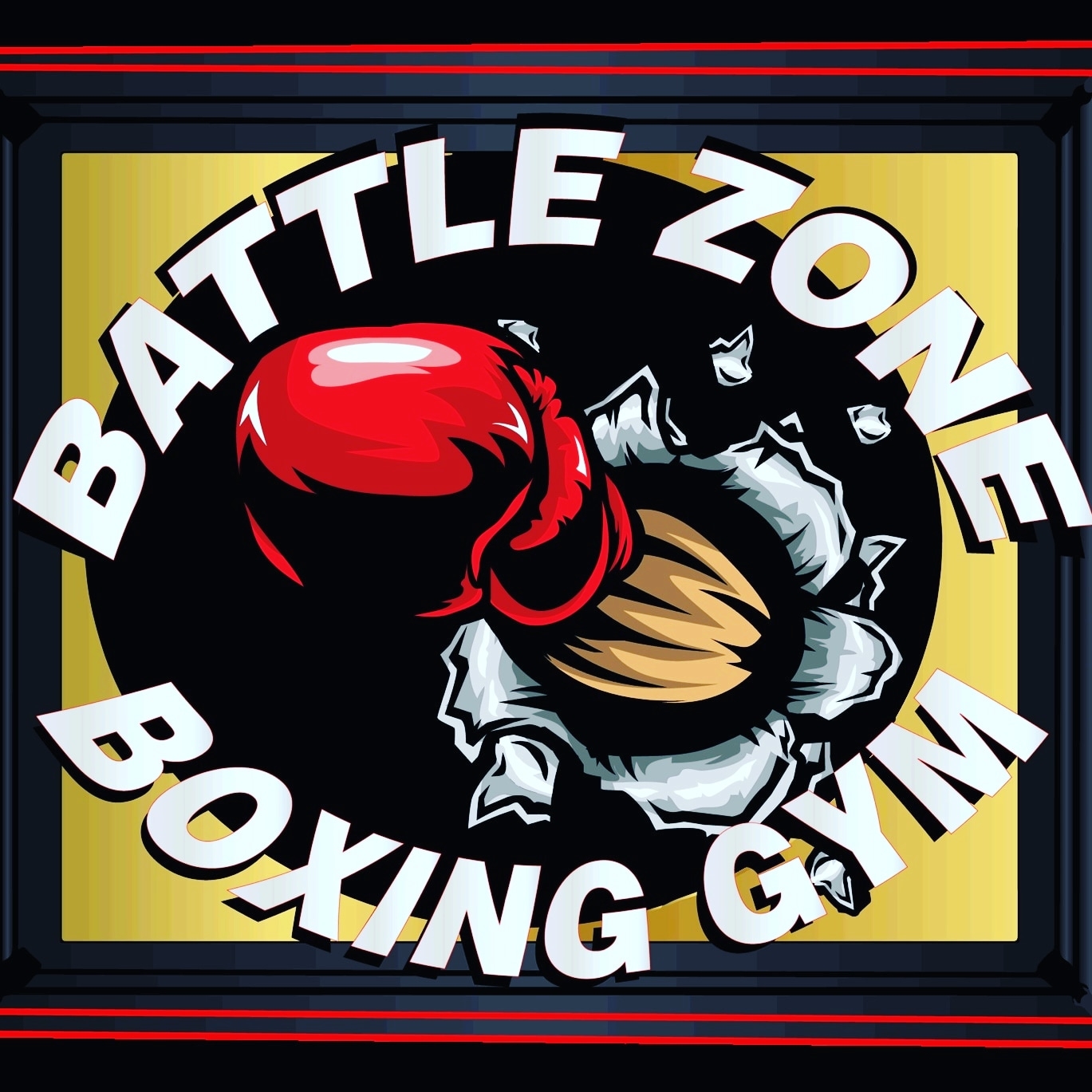 Battle Zone Boxing logo